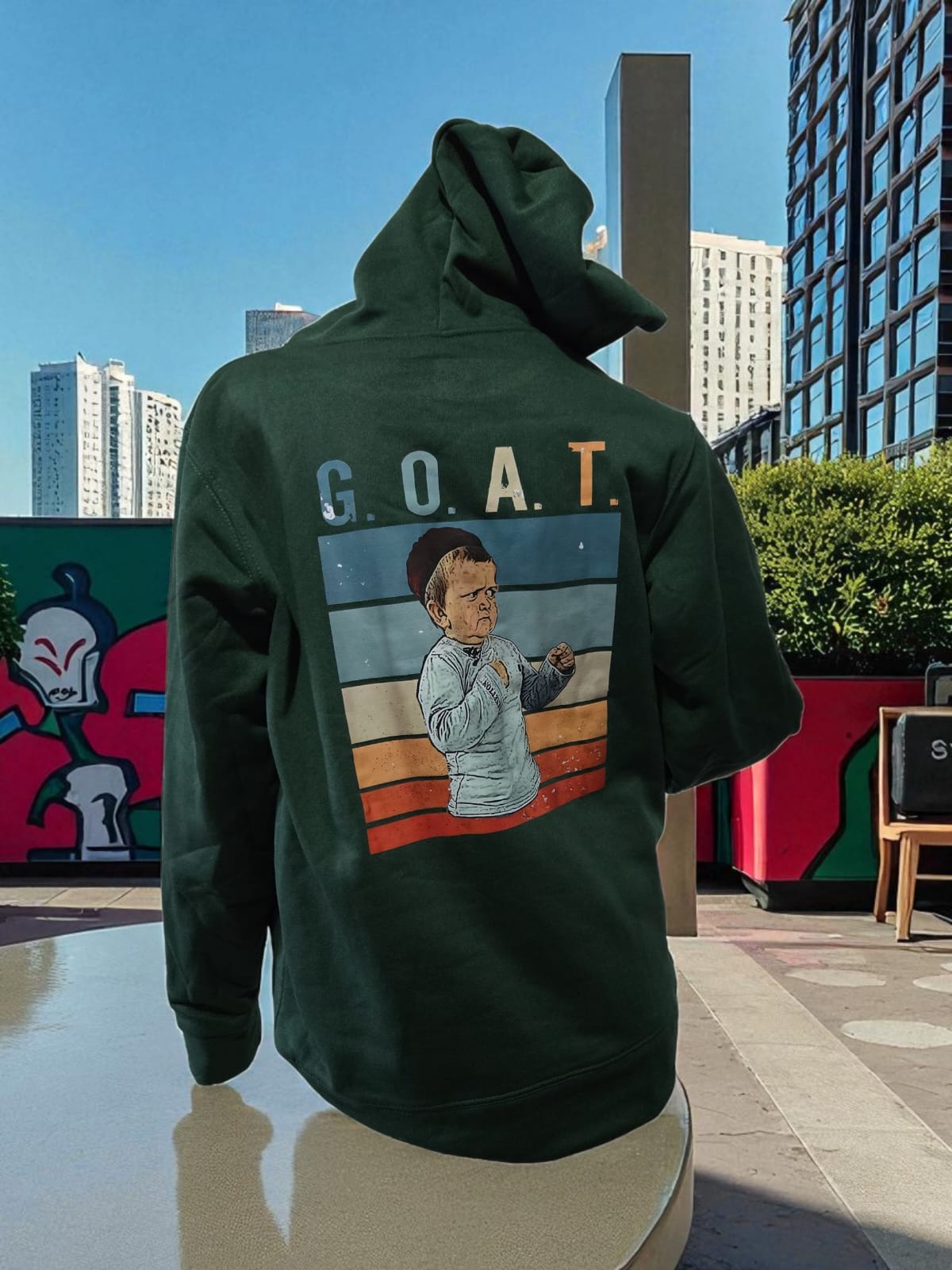 Sudadera verde