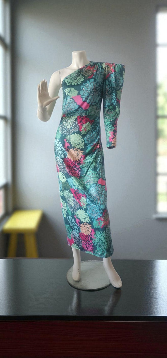 Vestido de una sola manga