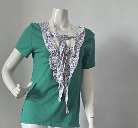Blusa de manga corta